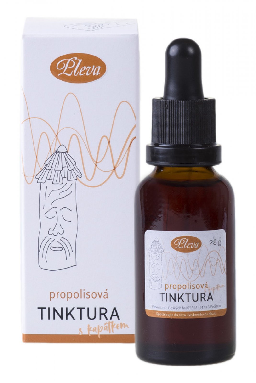 Pleva Propolisová tinktura s kapátkem 28 g